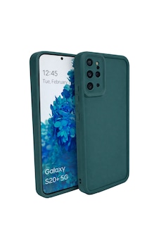 Samsung Galaxy S20 Plus Ve S20 Pro Uyumlu Kamera Çıkıntılı Mat Silikon Telefon Kılıfı Yeşil Samsung Galaxy S20 Plus Ve S20 Pro Uyumlu Kamera Çıkıntılı Mat Silikon Telefon Kılıfı Yeşil
