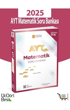Üçdörtbeş Yayınları Ayt Matematik Soru Bankası Yeni Baskı