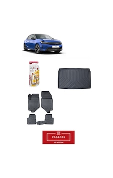 Opel Corsa F 2023 Model 5d Havuzlu Paspas Ve Bagaj Havuzu Set + Araç Kokusu