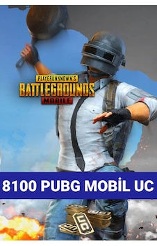 6000 + 2100 Pubg Mobile Uc 6000 + 2100 Pubg Mobile Uc