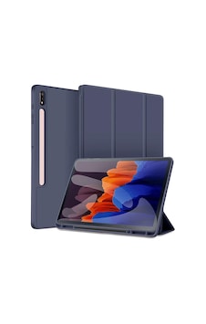 Samsung Galaxy Uyumlu Tab S8 Ultra 14.6" 2022 Sm x900 X906 Kılıf Kalem Bölmeli Smart Case Samsung Galaxy Uyumlu Tab S8 Ultra 14.6" 2022 Sm x900 X906 Kılıf Kalem Bölmeli Smart Case