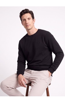 Fabrika Siyah Erkek Slim Fit Sweatshirt Joseyy N Fabrika Siyah Erkek Slim Fit Sweatshirt Joseyy N