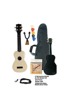 Ukulele Stand Askı Seti Ukulele Stand Askı Seti