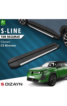 S-dizayn Citroen C5 Aircross 2 Hybrid Benzinli S-line Aluminyum Yan Basamak 193 Cm 2025 Üzeri A+ Kal