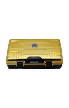 Jifeng Seyahat Tipi Puro Kutusu Humidor Gold (10Cigar) Jifeng Seyahat Tipi Puro Kutusu Humidor Gold (10Cigar)