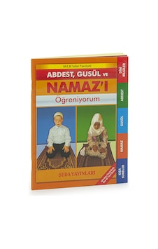 Çanta Boy Namaz Hocası Abdest Gusül Ve Namazı Öğreniyorum Çanta Boy Namaz Hocası Abdest Gusül Ve Namazı Öğreniyorum
