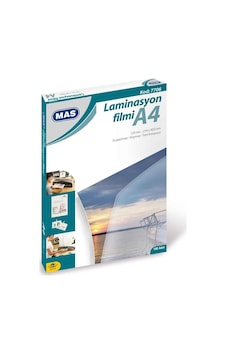 Mas Laminasyon Filmi 125 Mic A4 100 Lü Mas Laminasyon Filmi 125 Mic A4 100 Lü
