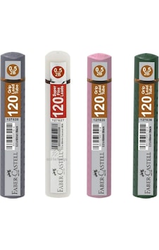 Faber Castell Grip Min 2b 60 MM Kalem Ucu 120'li 0.5 MM 4 Adet Yeni Renkler Faber Castell Grip Min 2b 60 MM Kalem Ucu 120'li 0.5 MM 4 Adet Yeni Renkler