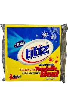 Titiz Ekonomik Temizlik Bezi 3 Adet Titiz Ekonomik Temizlik Bezi 3 Adet