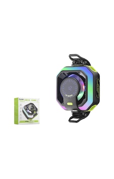 Hadron Js86 Manyetik Telefon Soğutucu Fan Rgb Isı Göstergeli Siyah Hadron Js86 Manyetik Telefon Soğutucu Fan Rgb Isı Göstergeli Siyah