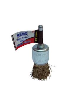 Hawk 10143 12 Mm Sarı Telli Pimli Kalem Fırça Hawk 10143 12 Mm Sarı Telli Pimli Kalem Fırça