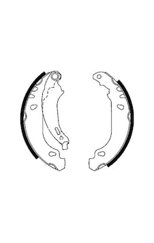 Peugeot 206+ 1.4 I 2010-2019 Delphi Arka Fren Balatası Peugeot 206+ 1.4 I 2010-2019 Delphi Arka Fren Balatası