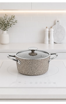 Cocinero 3116 Bej Granit 24 Cm Derin Tek Tencere Cocinero 3116 Bej Granit 24 Cm Derin Tek Tencere