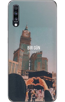 Samsung Galaxy A70 Uyumlu Kabe Sevdası Baskılı Silikon Kılıf Renkli Samsung Galaxy A70 Uyumlu Kabe Sevdası Baskılı Silikon Kılıf Renkli