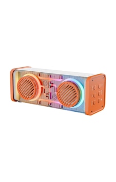 Turuncu-beyaz Kablosuz Hoparlör - Speaker Taşınabilir Mp3 Işıklı Usb Şarjlı Bt - Aux - Tes 10 Mt Men Turuncu-beyaz Kablosuz Hoparlör - Speaker Taşınabilir Mp3 Işıklı Usb Şarjlı Bt - Aux - Tes 10 Mt Men