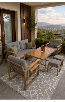 Rovena Esinti Balkon Takımı,cappuccino Bahçe Takımı 5+1 Masa 70x110 2 Lilü Koltuk 70x150 Tekli Koltuk 70x70 Gri Rovena Esinti Balkon Takımı,cappuccino Bahçe Takımı 5+1 Masa 70x110 2 Lilü Koltuk 70x150 Tekli Koltuk 70x70 Gri