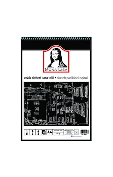 Mn02-4 Eskiz Defteri Kara Telli A4 150g 40 Yp Mn02-4 Eskiz Defteri Kara Telli A4 150g 40 Yp