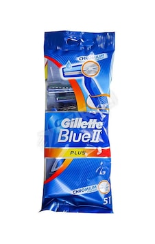 Gillette Blue2 Plus Kullan At Tıraş Bıçağı 5'li Gillette Blue2 Plus Kullan At Tıraş Bıçağı 5'li