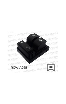 Cam Açma Anahtarı Sol Boxer 3 Jumper 3 Ducato 2006+ Çerçevesiz 8 Pin 6490.x8 Rockswel Cam Açma Anahtarı Sol Boxer 3 Jumper 3 Ducato 2006+ Çerçevesiz 8 Pin 6490.x8 Rockswel