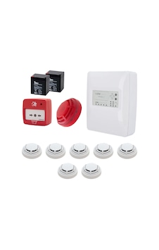 Dmtech Fp9000l-2-7 Konvansiyonel Sistem Yangın Alarm Seti 7 Li