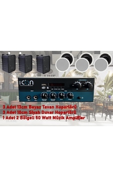 Tepesound Kafe Mağaza Ses Sistemi Takımı Tepesound Kafe Mağaza Ses Sistemi Takımı