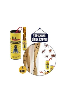 4 Adet Yapışkanlı Sinek Kapanı 74 Cm - 516863880