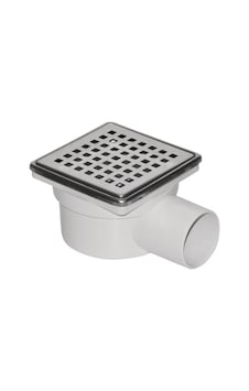 Metal Paslanmaz Yer Süzgeç10x10x50 Beyaz - Gri Metal Paslanmaz Yer Süzgeç10x10x50 Beyaz - Gri