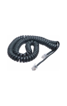Sabit Telefon Spiral Kablo Siyah