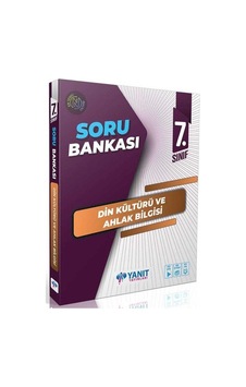 7.Sınıf Din Kültürü Soru Bankası - Yanıt Yayınları 7.Sınıf Din Kültürü Soru Bankası - Yanıt Yayınları