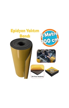 Ayrex Yapışkanlı Araç Ses Isı Yalıtım İzolasyon Bant En:100 Cm Kalınlık:10 Mm Uzunluk:5 Metre Kauçuk Sünger Ayrex Yapışkanlı Araç Ses Isı Yalıtım İzolasyon Bant En:100 Cm Kalınlık:10 Mm Uzunluk:5 Metre Kauçuk Sünger
