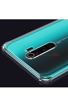 Xiaomi Redmi Note 8 Pro Kılıf Zore Nitro Anti Shock Silikon Renksiz Xiaomi Redmi Note 8 Pro Kılıf Zore Nitro Anti Shock Silikon Renksiz