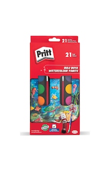 Pritt 21 Renk Suluboya Büyük Tablet