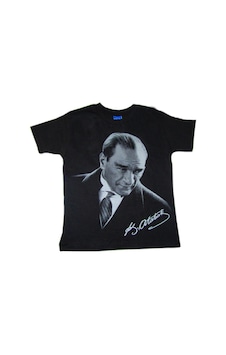 Salar Ticaret Salarticaret Siyah Kısa Kollu Atatürk Tişörtü Unisex Model Siyah Salar Ticaret Salarticaret Siyah Kısa Kollu Atatürk Tişörtü Unisex Model Siyah