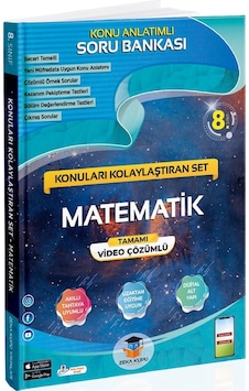 Zeka Küpü Yayınları 8. Sınıf Matematik Konuları Kolaylaştıran Zeka Küpü Yayınları 8. Sınıf Matematik Konuları Kolaylaştıran