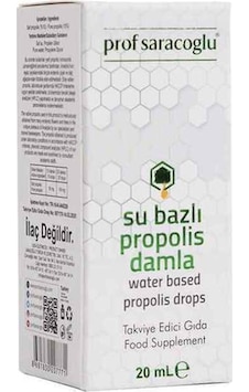 Prof Saracoglu Su Bazlı Propolis Damla 20 ML Prof Saracoglu Su Bazlı Propolis Damla 20 ML