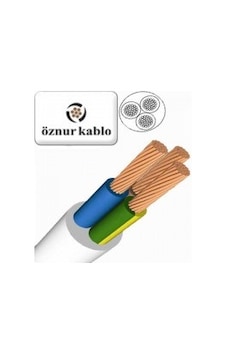 Öznur Kablo 3 X 1.5 TTR Bakır Kablo 25 M Öznur Kablo 3 X 1.5 TTR Bakır Kablo 25 M