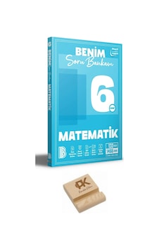 Benim Hocam 6. Sınıf Matematik Soru Bankam + Telefon Standı Benim Hocam 6. Sınıf Matematik Soru Bankam + Telefon Standı