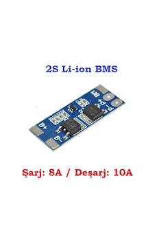 Meltis 2S 10A Lityum İyon Bms Batarya Koruma Devresi Meltis 2S 10A Lityum İyon Bms Batarya Koruma Devresi