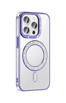 Apple Uyumlu iPhone 14 Pro Max Kılıf Pırlanta Taş Tasarımlı M-safe Şarj Özellikli Zore Karetta Silikon Kapa Apple Uyumlu iPhone 14 Pro Max Kılıf Pırlanta Taş Tasarımlı M-safe Şarj Özellikli Zore Karetta Silikon Kapa