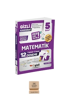 Gizli 5. Sınıf Matematik 12'li Deneme-meb Gibi Sordu + Telefon Standı Gizli 5. Sınıf Matematik 12'li Deneme-meb Gibi Sordu + Telefon Standı