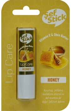 Şef Stick Lip Care Ballı Dudak Koruyucu Şef Stick Lip Care Ballı Dudak Koruyucu