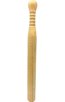 Beyzbol Sopası Sade Kısa - 50cm Ahşap