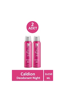 Caldion Deodorant Night Kadın 150 Ml 2 Adet