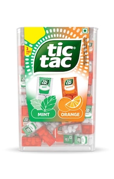 Tic Tac Mint & Orange Maxi Pack 75x3.4g 255g Tic Tac Mint & Orange Maxi Pack 75x3.4g 255g