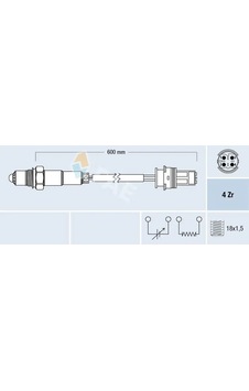 Bmw 116i E87 Oksijen Sensoru 2005-2011 N45b16a Fae 77338