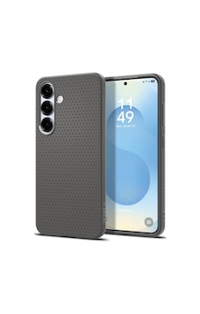 Spigen Galaxy S25 İle Uyumlu Kılıf Liquid Air Marble Gray Spigen Galaxy S25 İle Uyumlu Kılıf Liquid Air Marble Gray