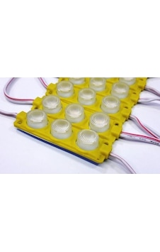 Modül Led Sarı 3'lü Modül Plus Büyük Lensli 10 Adet Modül Led Sarı 3'lü Modül Plus Büyük Lensli 10 Adet