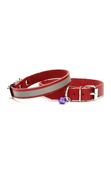 Doggie Reflektörlü Kedi Ve Yavru Köpek Tasması 1,0x19 Cm Kırmızı Small Doggie Reflektörlü Kedi Ve Yavru Köpek Tasması 1,0x19 Cm Kırmızı Small