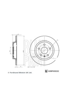 Blue Print Adbp430232 Arka Fren Diski Dolu Tip Mg Zs Ev Csa7001 143 Hp 19 - Adet Disk ıdır 10190740 Blue Print Adbp430232 Arka Fren Diski Dolu Tip Mg Zs Ev Csa7001 143 Hp 19 - Adet Disk ıdır 10190740