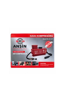 Anşin Sy-237 Hava Kompresörü Taşınabilir Elektrikli Şişirme Pompası